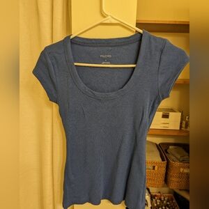 Pilcro blue tee